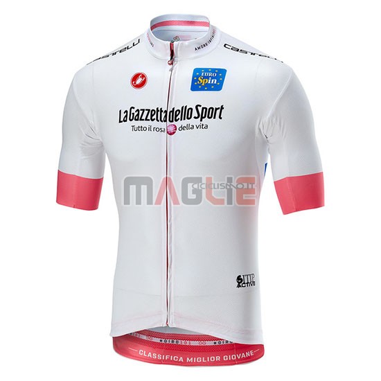 Maglia Giro d'Italia Manica Corta 2018 Bianco